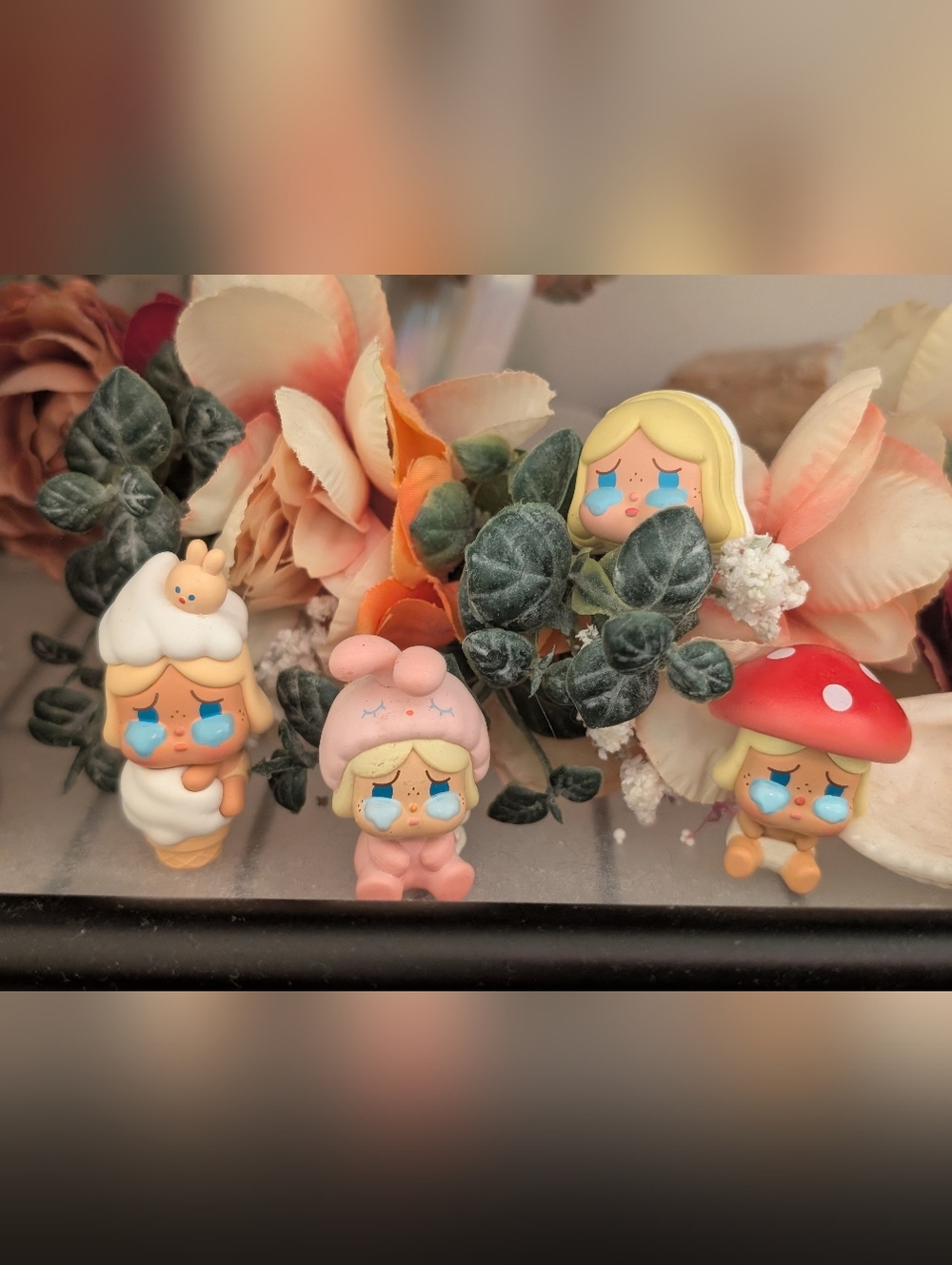 Pop Mart Crybaby Figure Authentic | Kawaii Collectible Art Toy | Display Pieces